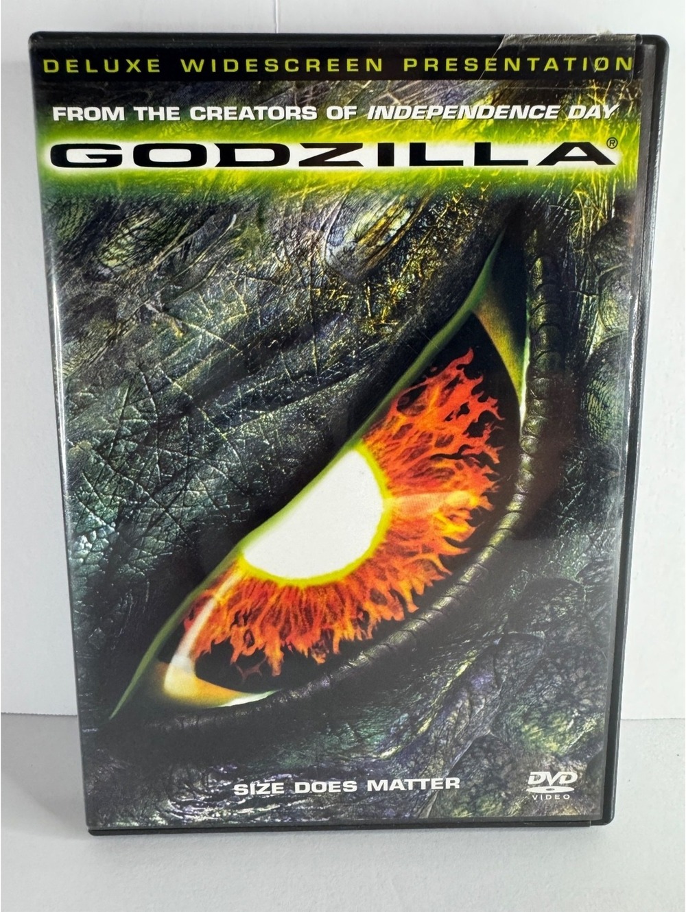 Godzilla DVD Movie Deluxe Widescreen Presentation